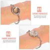 Braccialetti Charm Rhinestone Flottaggio mobile Flottaio Magnetico Fiatura di immagini magnetiche Donne Europea e America