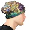 Bérets League Battle Game Legends Skullies Bons de bonnet Fashion Winter Femmes chaudes Men de tricot Chapeaux Bonnets Unisexe Adult