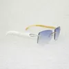 Sun Glasses 2023 20% vintage noir blanc buffle Buffalo Men surdimension