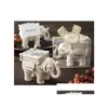 Candle Holders Lucky Elephant Tealight Candle Holder Ivory Bridal Wedding Party Home Decor Paly Drop Delivery Home Garden Home Decor Dhmlq