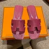 Slippers Slippers Slippers Sandalen Klassiek lamsleer Platte hak Zomer Lui Cartoon Grote kop Rubberen slippers Leren schoenen Sexy