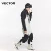 Vector Men épais femmes Pantalons de ski Saut tronche droite Ski Ski Ski Afficier d'hiver Winter Warproprooor Snowboard extérieur 231221