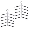 Cabides 2pcs Space Saving Hanger Organizer Organizer Organization Rack