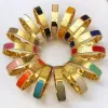 Ontwerp hoogwaardige klassieke armband R Joods Luxe armbandontwerp Bangle roestvrijstalen stalen armbanden sieraden voor mannen en vrouwen maat 8 mm 18k goud verguld.
