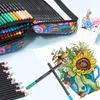H B 72120180 PCS Renkli Kalem Seti Renkli Yağlı Kurşun Boyama Graffiti Dolgu Kalemi El Taşımı Naylon Torba Paket Sanat Tedariki 231221