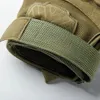 Outdoor Tactical Half Finger Gloves for Military Men Airsoft Sport Gloves Motorbike Cycling Climbing Hiking Hunting Gloves W01 231221