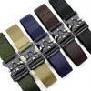 Ceinture pour hommes de la ceinture tactique métallique multifonctionnelle boucle alliage de haute qualité nylon301q