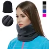 Bandanas térmicas lenço de pescoço térmico Círculo ao ar livre embrulhando inverno mais quente lã de lã Snood