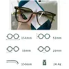 Sunglasses YOOSKE TR90 Gradient Women Ins Square Sun Glasses Men Big Frame Transparent Eyewear Shades UV400 Mirror