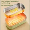900 ml Elektrisk uppvärmnings lunchlåda utan vattenuppvärmning Bento Box Isolering Lunchlåda kan anslutas till uppvärmd 220V 231221