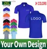 Polos męski Summer Tani Causal Shirt Company Grupa Custom Druku