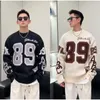 Men's Sweaters Autumn And Winter Digital Pattern Sweater Men Casual Lazy Loose In Couple High Street Retro