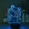 Nachtlichter Acryl 3D LED Nightlight Anime Obstkorb Figur Manga Licht für Kinder Geburtstagsgeburtstag Geschenk Schlafzimmer Dekor Bett DE304M