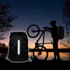 Sacchetti da esterno Riflettente Backpack impermeabile Copertura pioggia di pioggia per esterni per ciclismo Night Cycling Light Couver Couver Case Case escursionismo 25 75ll231222