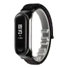 Xiaomi Mi Band 4를위한 교체 가능한 팔찌 4 3 Xiomi Band 3 4 LL에 대한 Mi Band4 Band3 Watchband 스트랩에 나일론 루프 통기성 팔찌