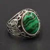 Bandringe est 20 Stück Mix Vintage Men Stone Ring für Frauen Engagement Eheringe Männer Schmuck 231222