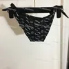 Dames badmode ontwerper sexy badpak strandhalter bedrukte bikini voor strandsurfbikini voor zomerkoppels