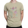 T-shirts masculins hommes tous membres f-futurama coton pur coton fou à manches courtes cols rond