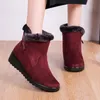 Boots Snow Boots Women Keep Warm Women's Boots Platform Ladies schoenen Zipper Damesschoenen Comfortabele platte winterlaarzen Botas Mujer