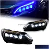 Faróis de montagem de luz de carro para Peugeot 3008 5008 FARÇO LED 20 17-20 4008 DRL DRL DRL DRL DRL DROW MOBILES MOBILES MOTORCY DH2RK