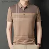 Männer polos koreanische Hemden für Männer lässige Kurzschlind -Fashion -Shirts L231222