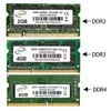 DDR2 DDR3L DDR4 8GB 4GB 16GB 1600 2400 2666 2133 3200 DDR3L 204PIN SODIMM Notebook RAM DDR2 DDR3 RAM 260PIN RAM DDR4 8GB 231221