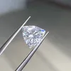 Djmax 214mm trilion tagliate pietre sciolte full triangolo gemstones d colore vvs1 per gioielli che producono 231221