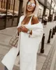 White Chic Lazy Cardigan Women Loose Cause Long Maxi Autumn Winter Sweater Y2K Knitwears en Outerwears Gilet Jersey Mujer 231221