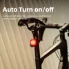 XOSS XR01 Smart Lack Light Auto Brake Sensor -Fahrrad Hecklicht LED Ladung wasserdichtes Fahrradbike -Bike -Zubehör 231221