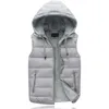 Giubbotti da donna cotone imbottito piumino imbottito lunghi donne inverno donne calde patatine parka con cappuccio taglie forti cappotto gilet