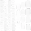 False Nails 504 Pcs Fake Patch Press On Kit Tips For Professional Frosted Short