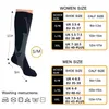 3 Pairs Compression Socks Man Woman Cycling Running Football Knee high Sport 2030 mmhg Diabetes Nursing Stocking 231221