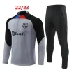 2023 2024 Barcelone Survêtement Camisetas de Soccer Jersey Costume d'entraînement FERRAN PEDRI Half Zip Barcelone hommes et enfants SET Barca Survêtement Tenue Pull Unifo
