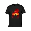 Men's Tank Tops Red-Logo T-Shirt Kawaii Clothes T Shirt Man Short Sleeve Slim Fit Shirts For Men