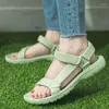 Sandali motivi estivi donne personalità solida tendenza della moda comoda scarpe da spiaggia casual sandalie femminili