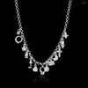 Pendant Necklaces Jewellery Supplier Silver Plated Necklace For Women Christmas Gift Classical Jewelry Mother