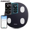 INSMART Scale Scale Scale Scale Scale Smart Digital Want для человека 180 кг BMI Fat Professional Bioimpedance 231221