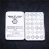 1oz German Eagle Iron Cross tema tyska silverkonstbarer