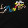 Camisetas masculinas Lucky Luke desenho animado de camisa de poliéster gótico masculina roupas de verão Harajuku Crewneck camiseta