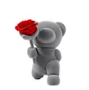 Autre décoration intérieure Joy Flower Eternal Rose Ring Bear Gift Boad Gift Gift Valentines Day Holiday Cadeaux pour une livraison de petite amie pour la petite amie OTK7J