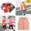 Coloque Coloque Caso de bebê Autumn Winter Boy Jacket Children Outerwear Casacos para meninas Algodão infantil Down Kids sem mangas 210818 Drop dhrdv