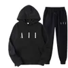 Fashion Tracksuit Mens Hoodie Designer pantalon Men Femmes Femmes Coton Lettres imprimées Sweet Sweat Casual Loose Simple Sweet Sweatpants Two-Piece Set