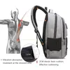 Mens Oxford Waterpronation Rucksack Rechargable USB -бизнес -компьютерный сумки Casual рюкзак старшая средняя школа средняя школа 231222