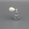 Bisplo spray rotondo a polvere da 15 ml di delicati airbello delicata bottiglia spray in polvere in vetro di vetro vuoto diametro 13 mm