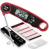 Thermometers Voedselthermometer met achtergrondverlichting Digitale Instant Read vleesthermometers voor keuken Voedsel koken BBQ Melk Koffie en olie Frituren