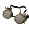 Sunglasses Fashion Men Women Welding Goggles Gothic Steampunk Cosplay Antique Spikes Vintage Glasses Eyewear Punk Rivet12935