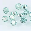 Farbige lose Steine ​​0320ct Green S leuchtender feiner Schmuck runde ovale Birnen Emerald Labor Züchtung Diamanten 231221