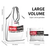 Sacs à provisions Aprilia Racing Team Gresini Gresini Durable Recycle réutilisable Poldable Poldable Duty Motorcycle Bag