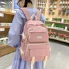 Taschen Casual Rucksack Kind Mode Schule Taschen Für Teenager Mädchen Rucksäcke College Student Frauen Schule Rucksack Kinder Bookbag 2022