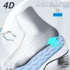 4D Foot Acupressure стелька Мягкая воздухопроницаемая спортивная подушка вставлена ​​вставка для обувных подушечков для дезодорантов для мужчин 231221